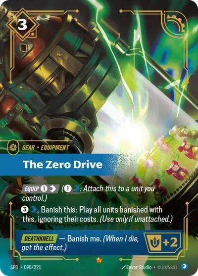The Zero Drive (Spiritforged) Near Mint Foil