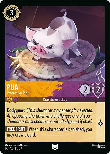 Pua - Protective Pig (Reign of Jafar) Near Mint