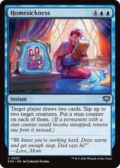 Homesickness (Secrets of Strixhaven) Near Mint Foil