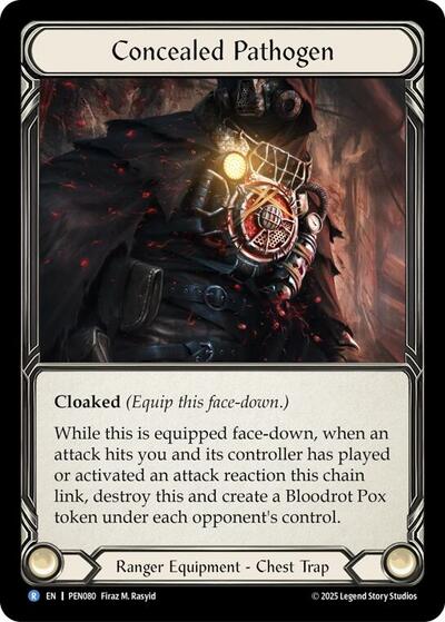 Concealed Pathogen (Compendium of Rathe) Near Mint Cold Foil