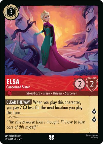 Elsa - Concerned Sister (Winterspell) Near Mint