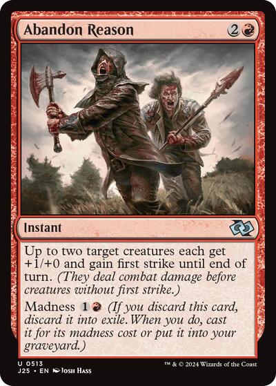 Abandon Reason (Foundations Jumpstart) Near Mint