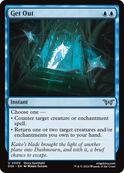 Get Out (Duskmourn: House of Horror) Near Mint Foil