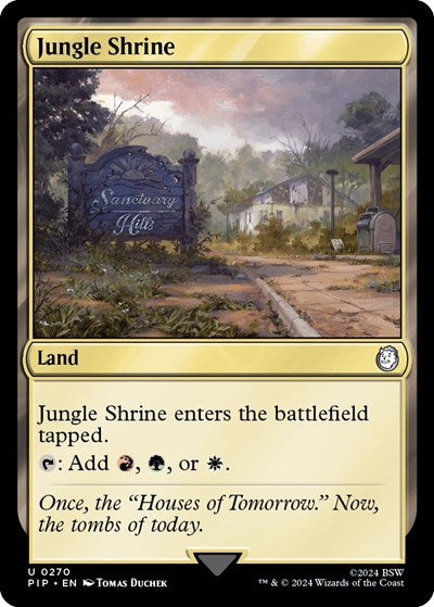 Jungle Shrine (Universes Beyond: Fallout) Near Mint
