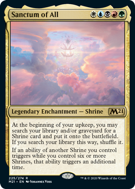 Sanctum of All (Magic 2021 Core Set) Near Mint