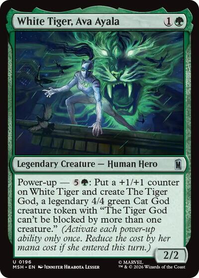 White Tiger, Ava Ayala (Marvel Super Heroes) Near Mint