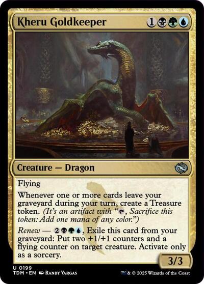 Kheru Goldkeeper (Tarkir: Dragonstorm) Near Mint Foil