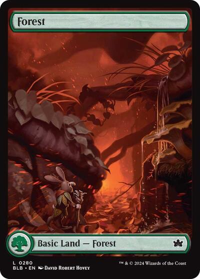 Forest (0280) (Bloomburrow) Near Mint Foil