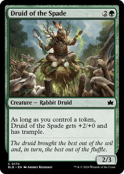 Druid of the Spade (Bloomburrow) Near Mint Foil