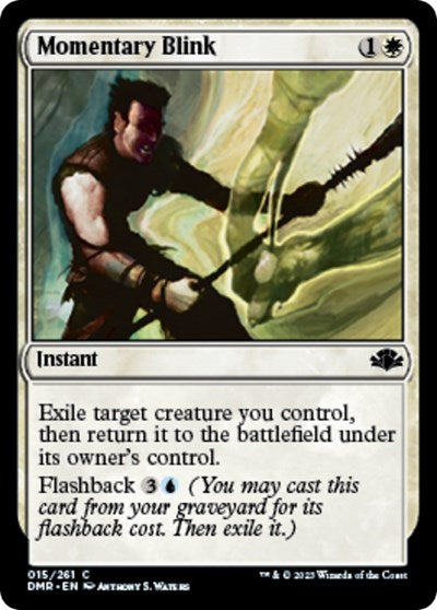 Momentary Blink (Dominaria Remastered) Near Mint Foil