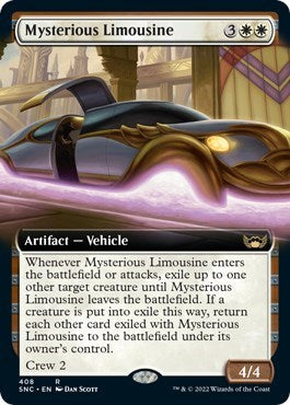 Mysterious Limousine (Extended Art) (Streets of New Capenna) Near Mint