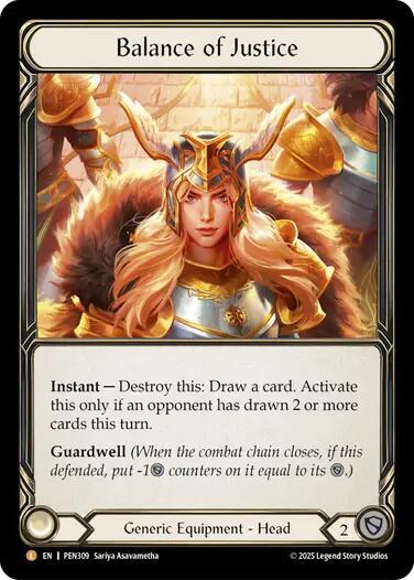 Balance of Justice (Compendium of Rathe) Near Mint