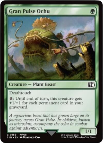 Gran Pulse Ochu (Universes Beyond: FINAL FANTASY) Light Play Foil