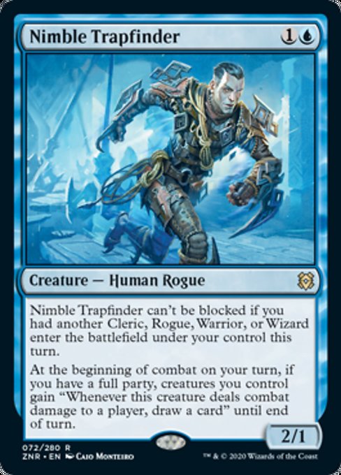 Nimble Trapfinder (Zendikar Rising) Near Mint