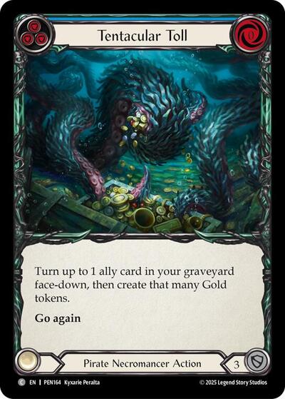 Tentacular Toll (Blue) (Compendium of Rathe) Near Mint