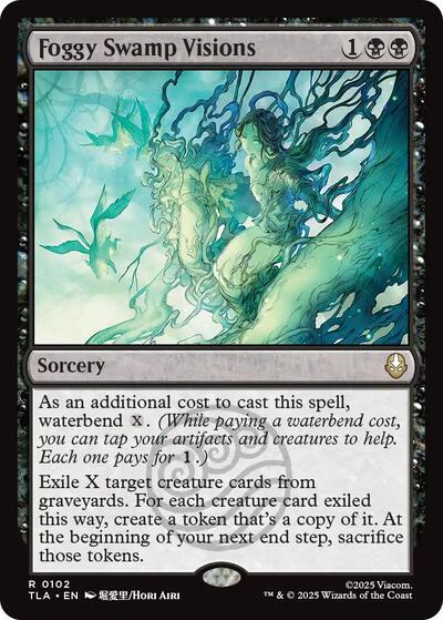 Foggy Swamp Visions (Avatar: The Last Airbender) Near Mint Foil
