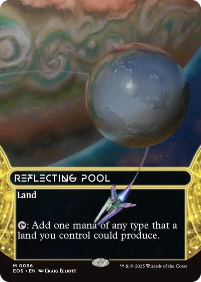 Reflecting Pool (0036) (Borderless) (Stellar Sights) Near Mint