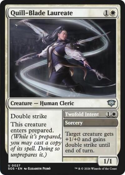 Quill-Blade Laureate (Secrets of Strixhaven) Near Mint