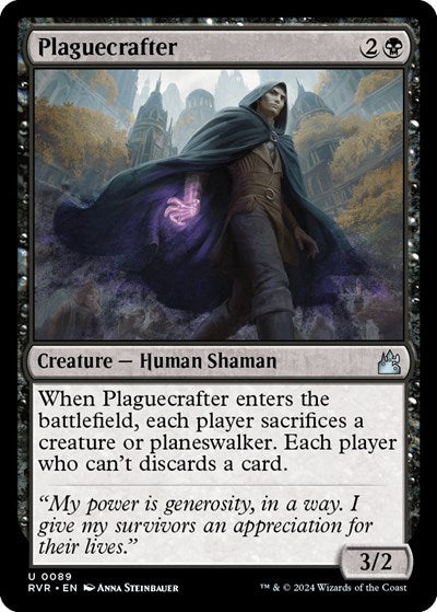 Plaguecrafter (Ravnica Remastered) Near Mint Foil
