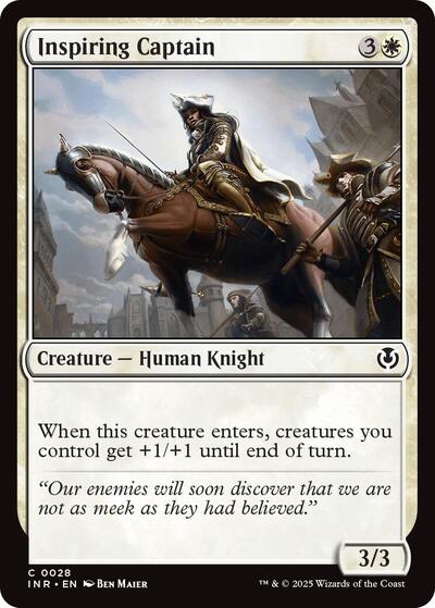 Inspiring Captain (Innistrad Remastered) Near Mint Foil