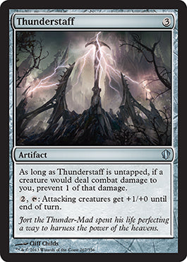 Thunderstaff (Commander 2013 Edition) Near Mint