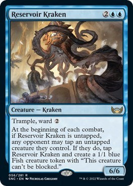 Reservoir Kraken (Streets of New Capenna) Light Play Foil
