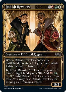 Rakish Revelers (Showcase) (Streets of New Capenna) Near Mint Foil