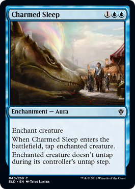 Charmed Sleep (Throne of Eldraine) Near Mint Foil