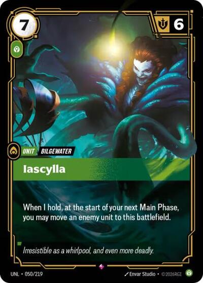 Iascylla (Unleashed) Near Mint Foil