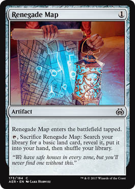 Renegade Map (Aether Revolt) Near Mint