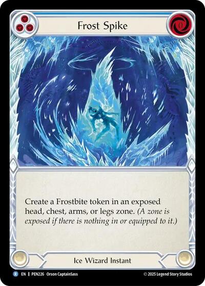 Frost Spike (Compendium of Rathe) Near Mint