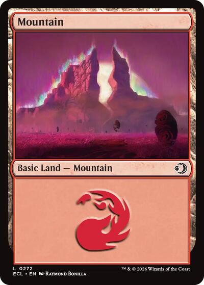Mountain (0272) (Lorwyn Eclipsed) Near Mint Foil
