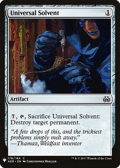 Universal Solvent (Mystery Booster) Near Mint
