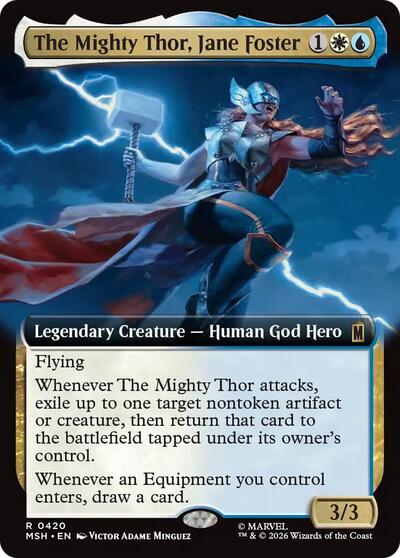 The Mighty Thor, Jane Foster (Extended Art) (Marvel Super Heroes) Near Mint