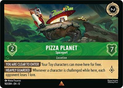 Pizza Planet - Spaceport (Wilds Unknown) Near Mint
