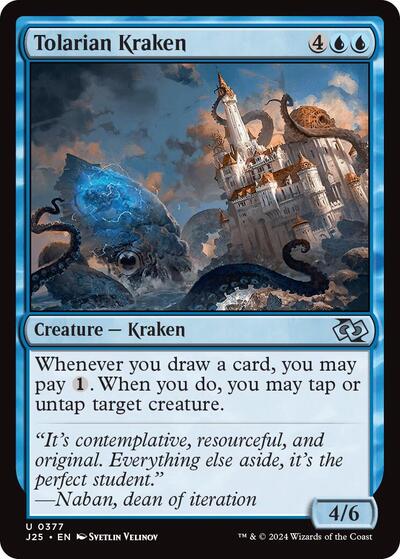 Tolarian Kraken (Foundations Jumpstart) Near Mint