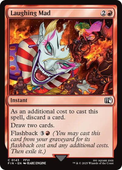 Laughing Mad (Universes Beyond: FINAL FANTASY) Light Play Foil