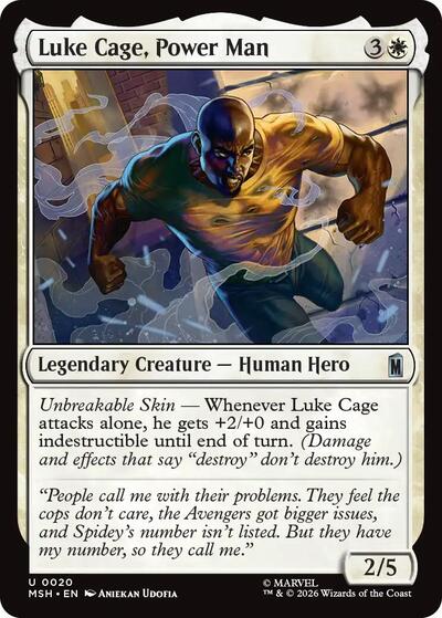 Luke Cage, Power Man (Marvel Super Heroes) Near Mint