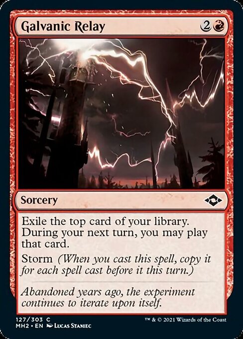 Galvanic Relay (Modern Horizons 2) Near Mint Foil