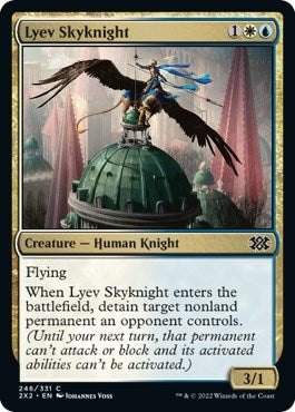 Lyev Skyknight (Double Masters 2022) Near Mint Foil