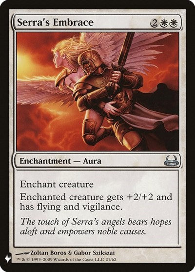 Serra's Embrace (Mystery Booster) Near Mint