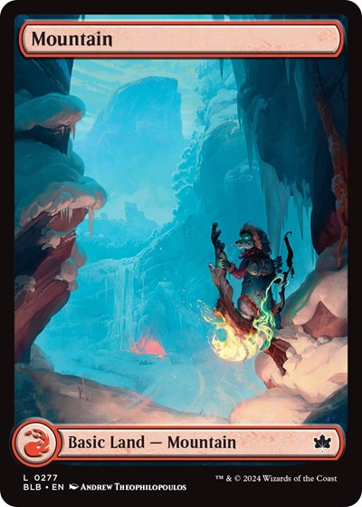 Mountain (0277) (Bloomburrow) Near Mint Foil