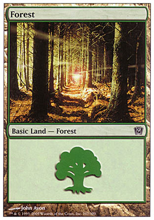 Forest (347) (9th Edition) Near Mint