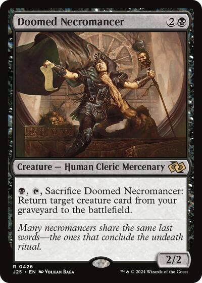 Doomed Necromancer (Foundations Jumpstart) Near Mint