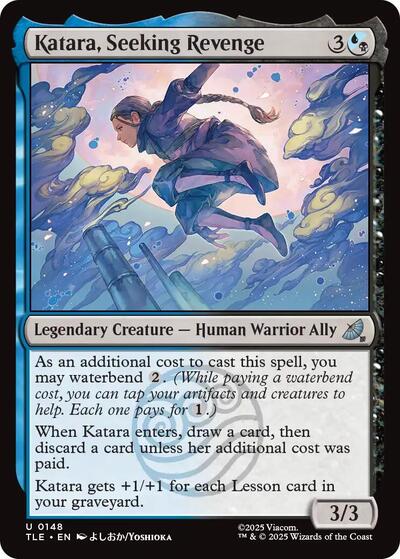 Katara, Seeking Revenge (Avatar: The Last Airbender: Eternal-Legal) Near Mint Foil