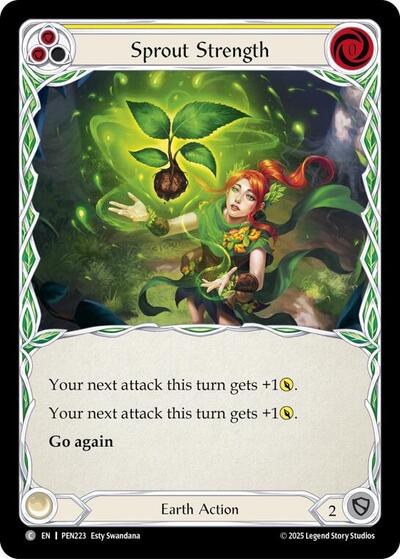 Sprout Strength (Yellow) (Compendium of Rathe) Near Mint