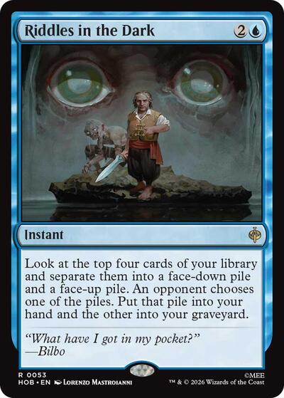 Riddles in the Dark (The Hobbit) Near Mint Foil