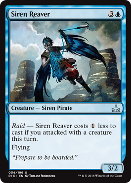 Siren Reaver (Rivals of Ixalan) Near Mint Foil