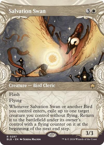 Salvation Swan (Showcase) (Bloomburrow) Near Mint