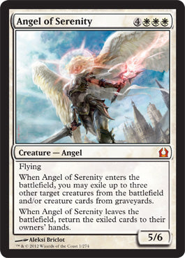 Angel of Serenity (Return to Ravnica) Light Play Foil